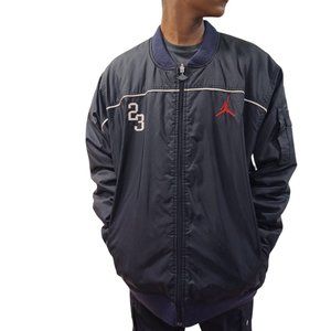 Vintage Michael Jordan Jacket Size XL Mens Bomber Puffer Reversible Coat VTG